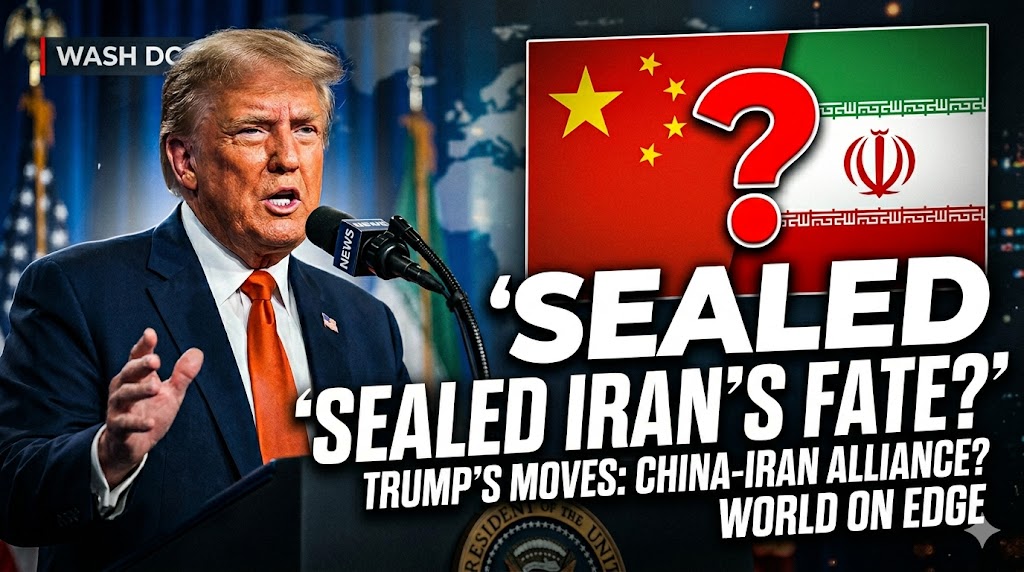 🔴 TRUMP SPEAKS OUT: HAS CHINA OFFICIALLY "SEALED" IRAN'S FATE? 😲👇