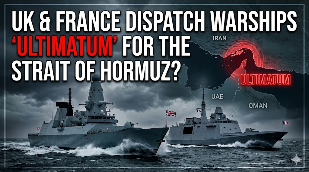UK & FRANCE DISPATCH WARSHIPS TO THE MIDDLE EAST: AN "ULTIMATUM" FOR THE STRAIT OF HORMUZ?
